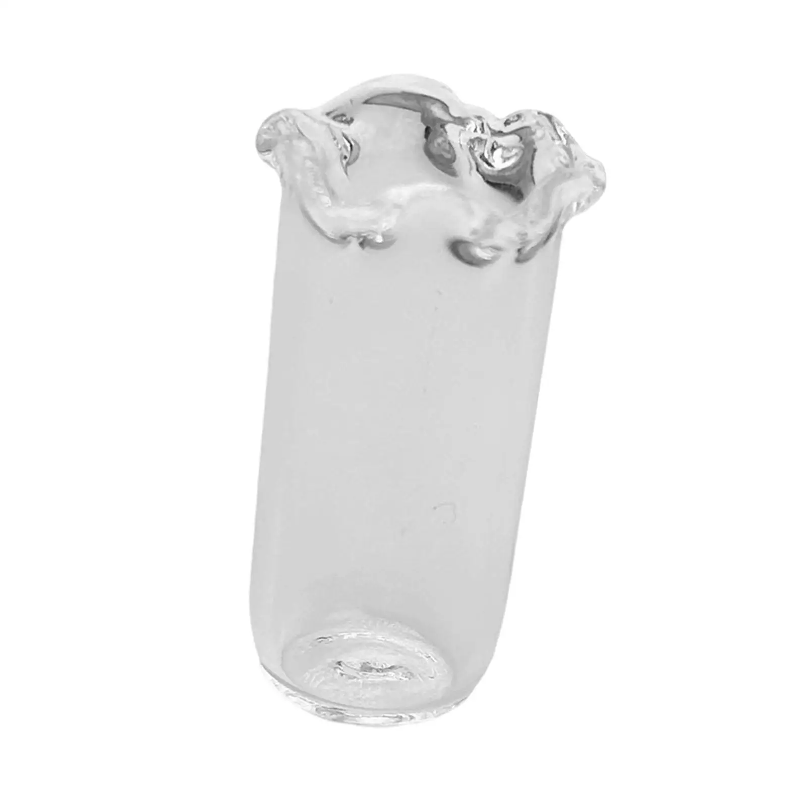 Bud Vase Small Glass Decorative Mini Vase Table Centerpiece for Living Room Home Office Interior Decoration