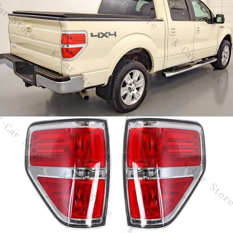 

Car Taillight Assembly For Ford F150 SVT Raptor 2009-2014 Rear Bumper Tail Light Rear Stop Brake Lamp Rear Turn Signal Fog Lamp