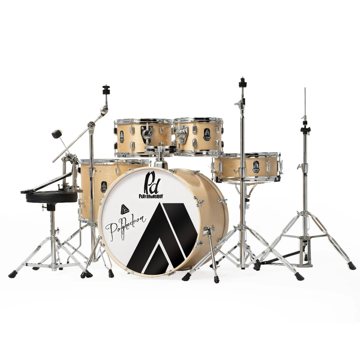

Direct Factory Price Professional Jazz Drum Set New Model With 5 Drums And 3 Cymbals Discounted Percussion Instrument Kit