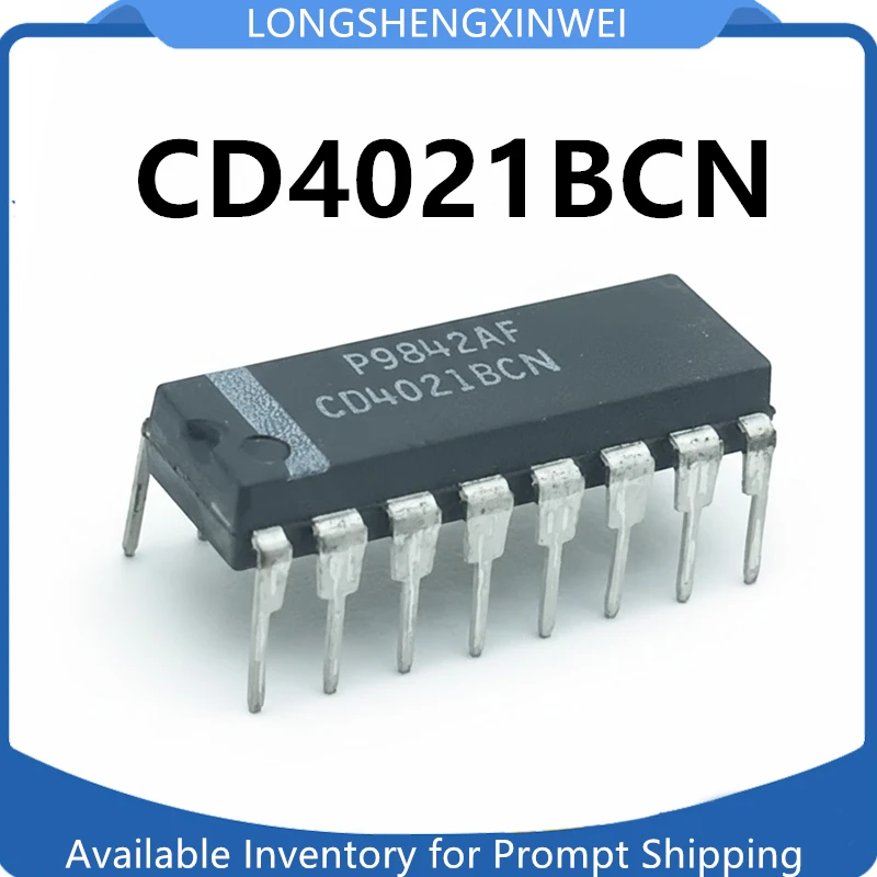 1PCS New Original CD4021BCN CD4021 Direct Insertion DIP-16 Shift Register Chip IC  in Stock