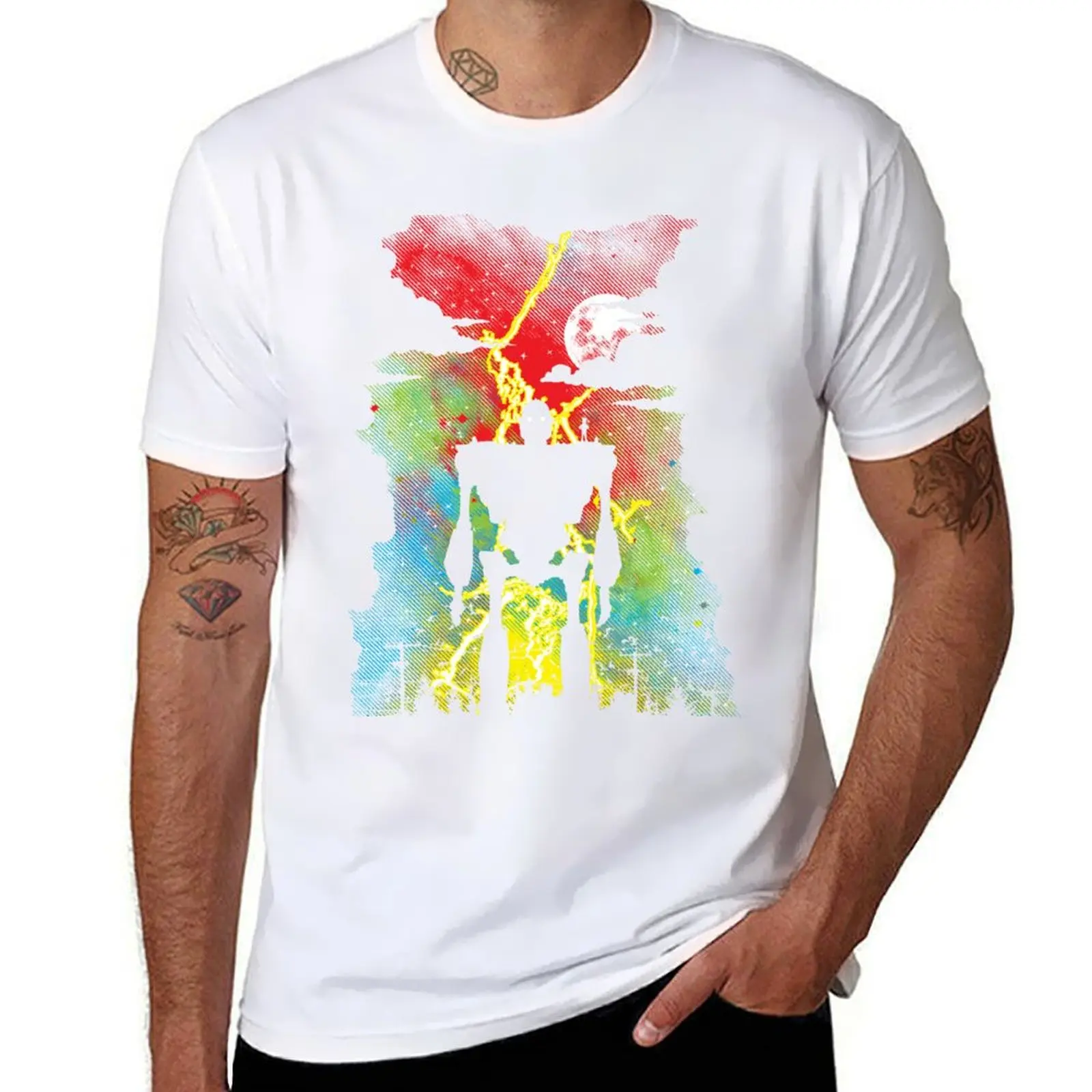 

Mechanical Friend T-Shirt t shirt men 100% cotton luxury brand cotton tshirt 100% T-Shirt