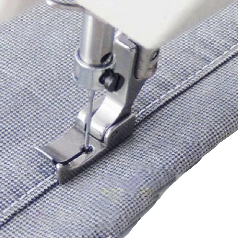 Machine Flat Fixed Retaining Edge Presser Foot 0.1 0.2 0.3 0.6 about Seam Allowance Tangent Pressing Line 12463rh