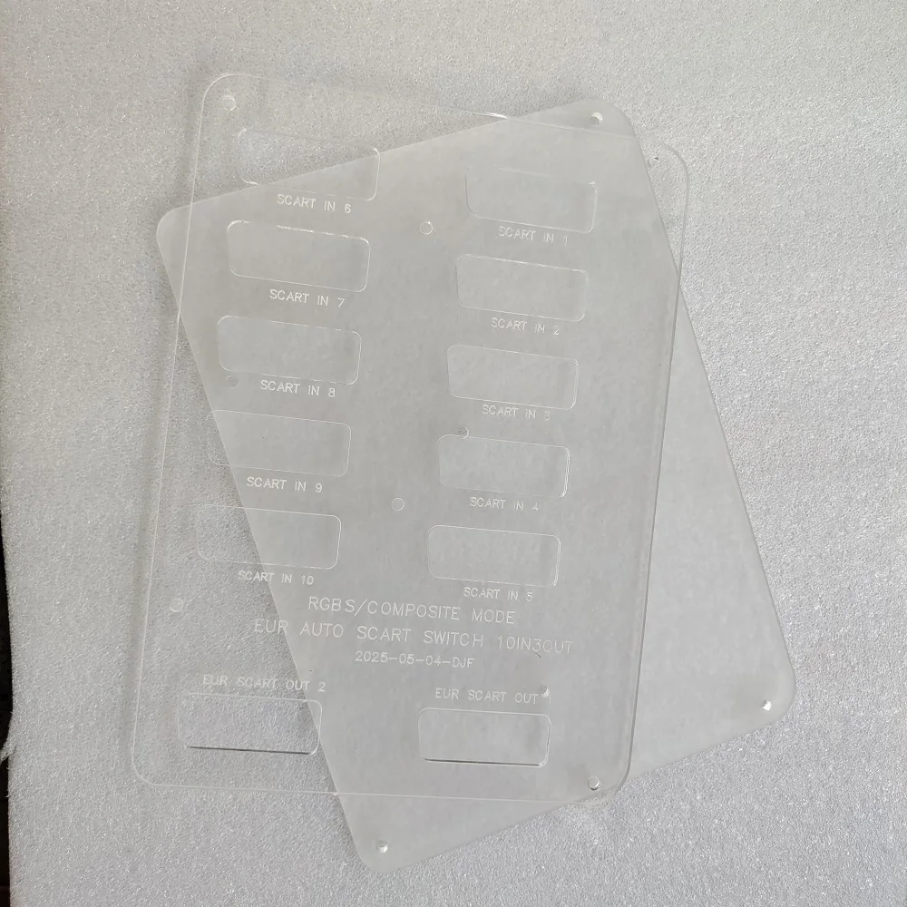 

10 IN 3 Output EUR SCART Distributor Shell 6 IN 1 Output EUR SCART Distributor Shell