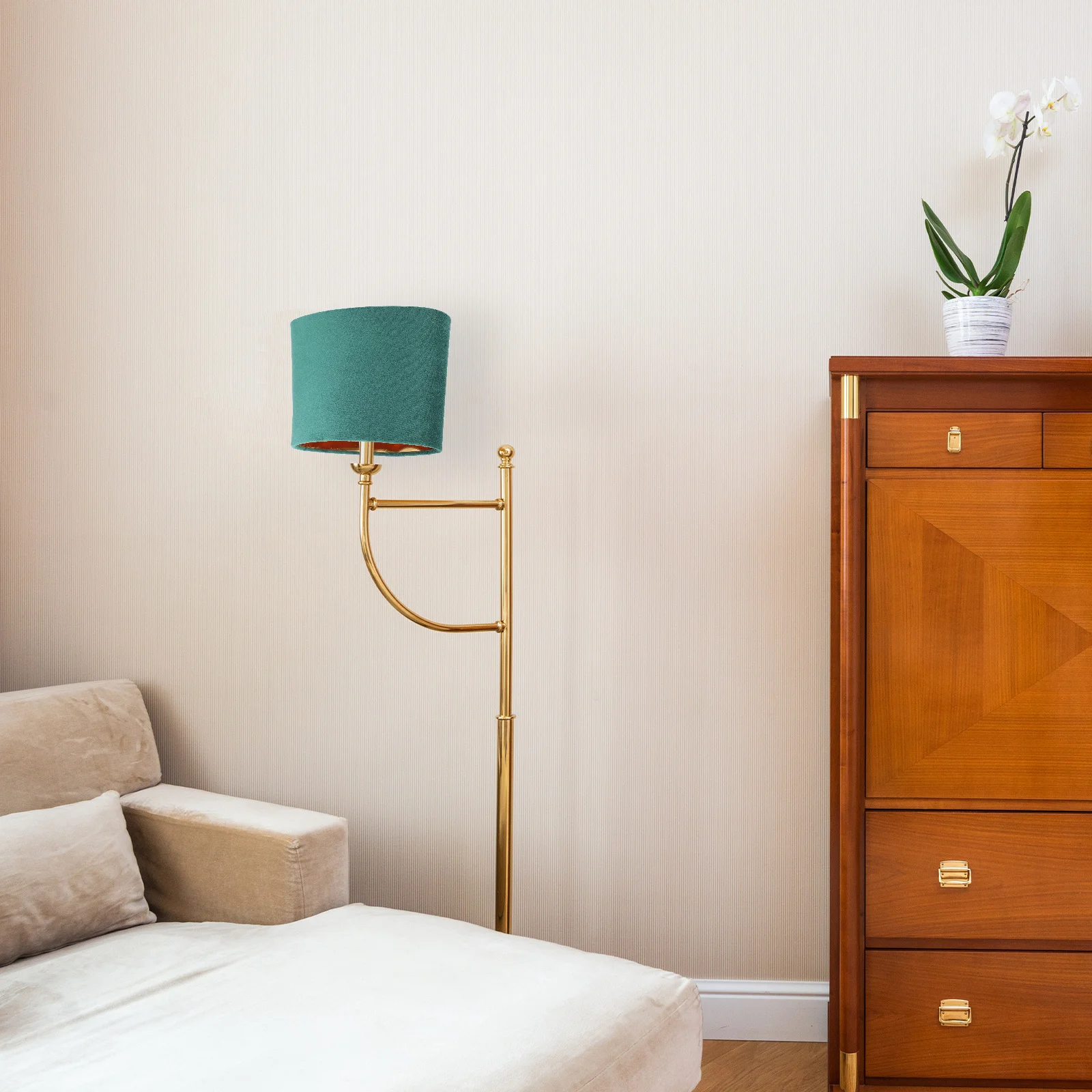 البيضاوي عاكس الضوء بسيط القماش غطاء المصباح لغرفة النوم السرير مصباح أرضي دائم ضوء ملحق هووسورمينغ هدية العملي مستقرة