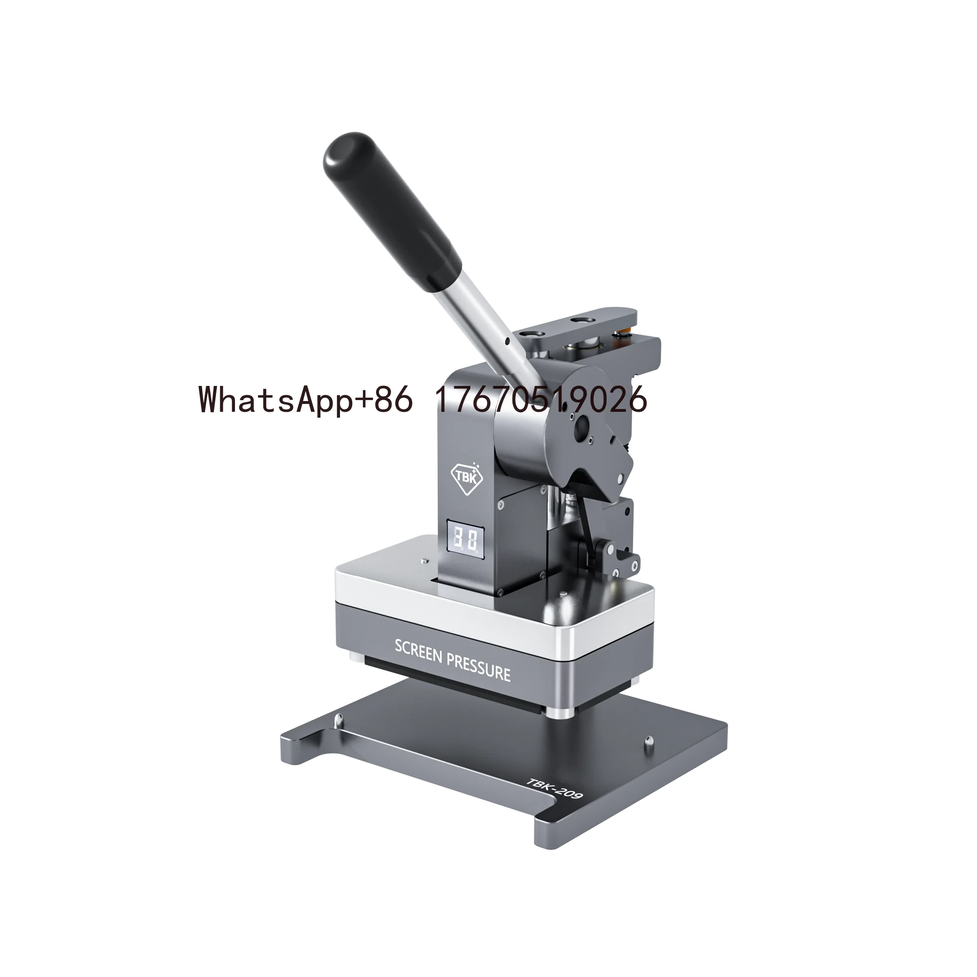 

Factory OEM/ODM TBK 209 Cellphone Screen Frame Bezel Pressure Holding Machine