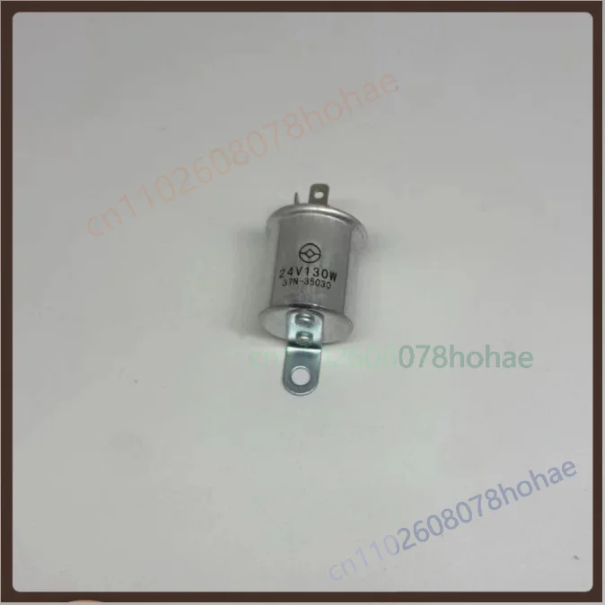 2 Pin Round Flasher Relay 24V 130W For Truck Trailer Turn Signal Warning Light Flash Control Relay Replacement Parts