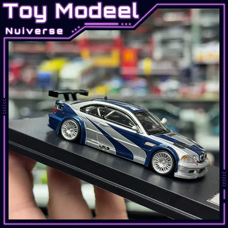 

MJ BMW M3 GTR NFS MW 1:64 High Detail Realistic Simulation Metal Diecast Alloy Collectible Scale Car Model For Boys Perfect Gift