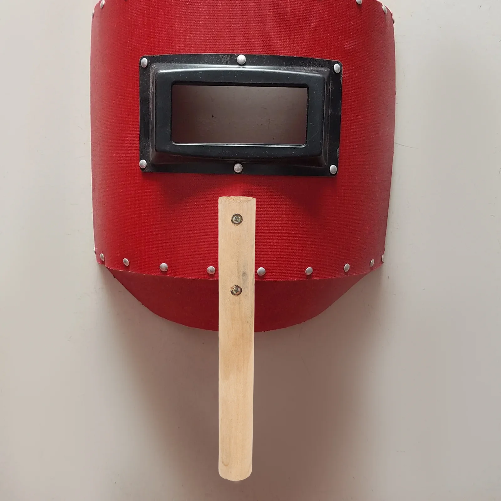 Welding Mask Wooden Handle Replacement Sturdy Grip for Welding Cutting Grinding Helmets Work Tools Accessory Welder Mask Grip