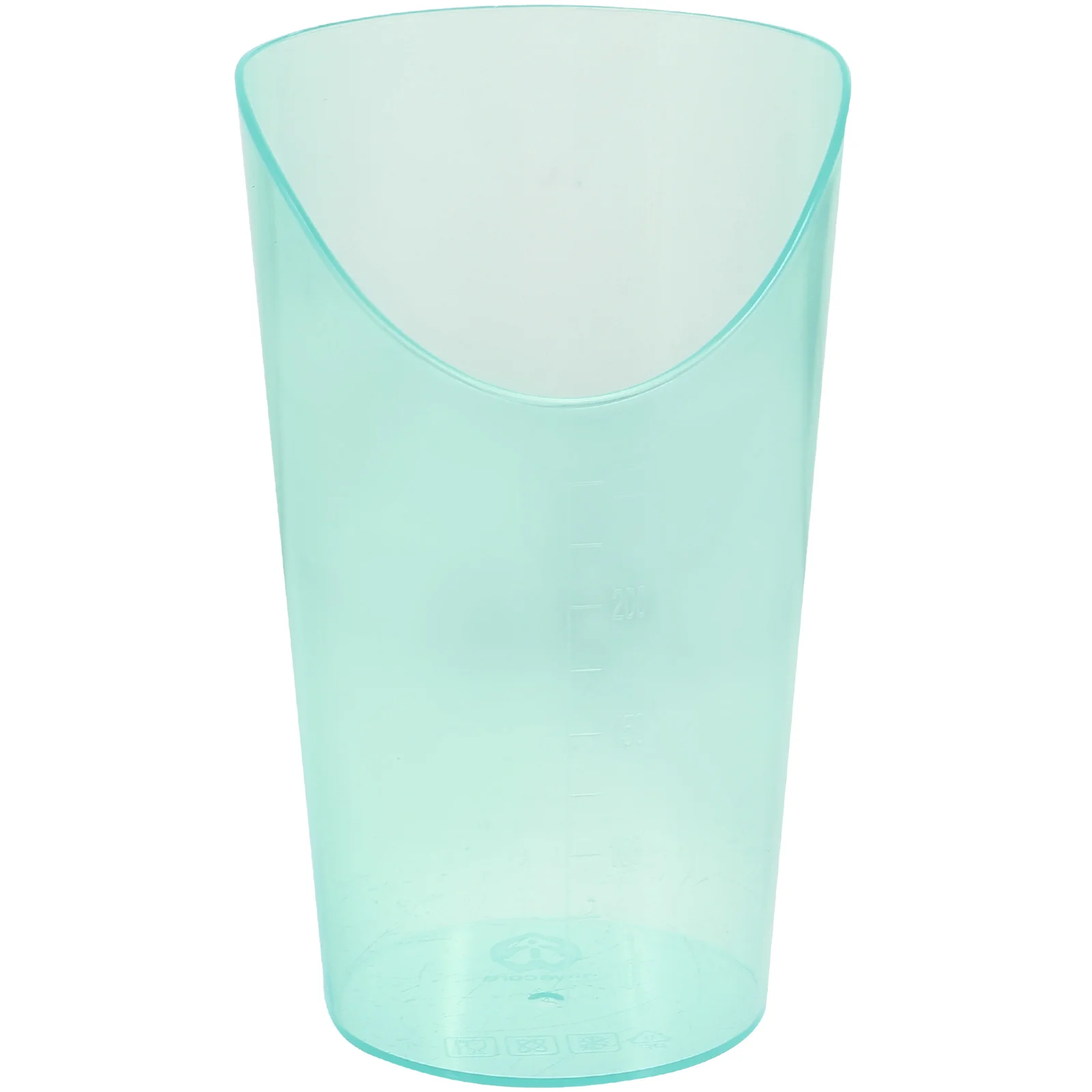 

Adult Water Cup Anti-choking Care Kids Bottle Liquid Diet Hollow Out Light Green Plastic Cups Baby Bottles