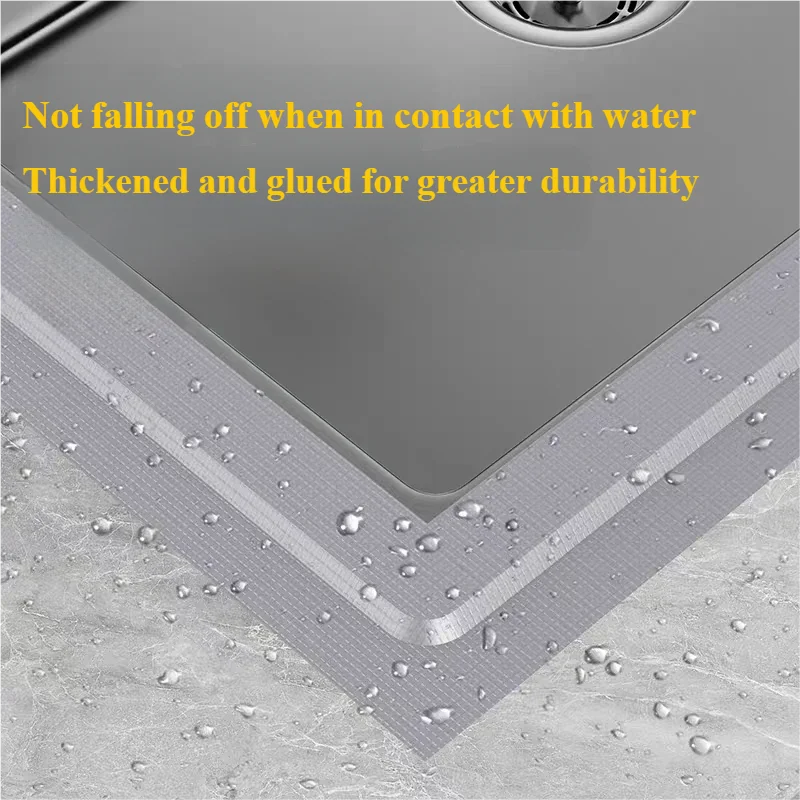 Nastro impermeabile Resistenza alle alte temperature Foglio di alluminio Addensare Nastro butilico Parete Piscina Tetto Crepa Riparazione di condotti Nastro sigillato