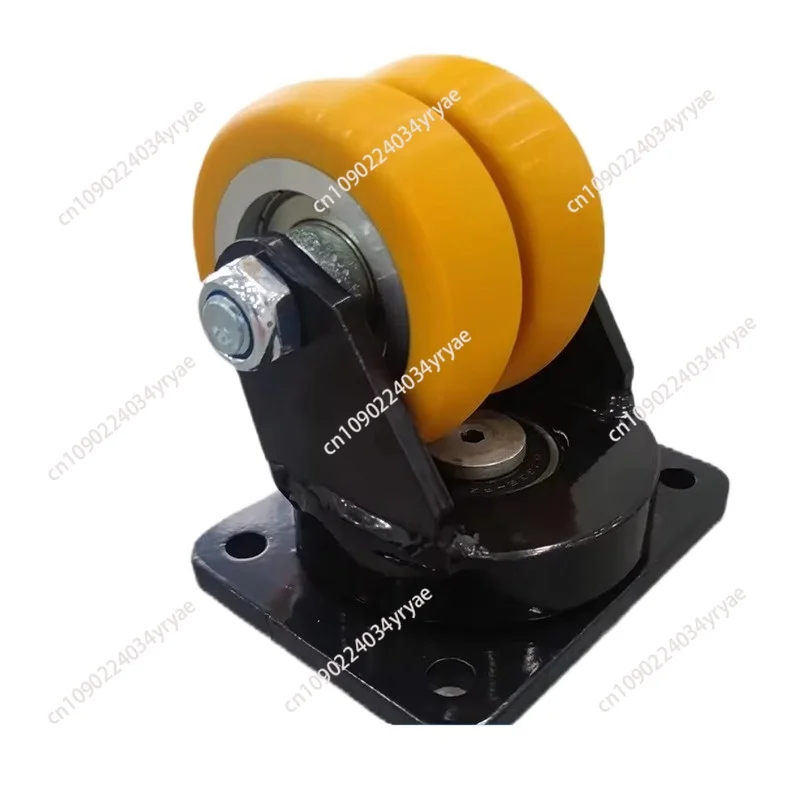 High Strength Crankshaft Casters Heavy Duty Universal Wheels Impact Resistant Steel Casters  High Load Moving Wheels