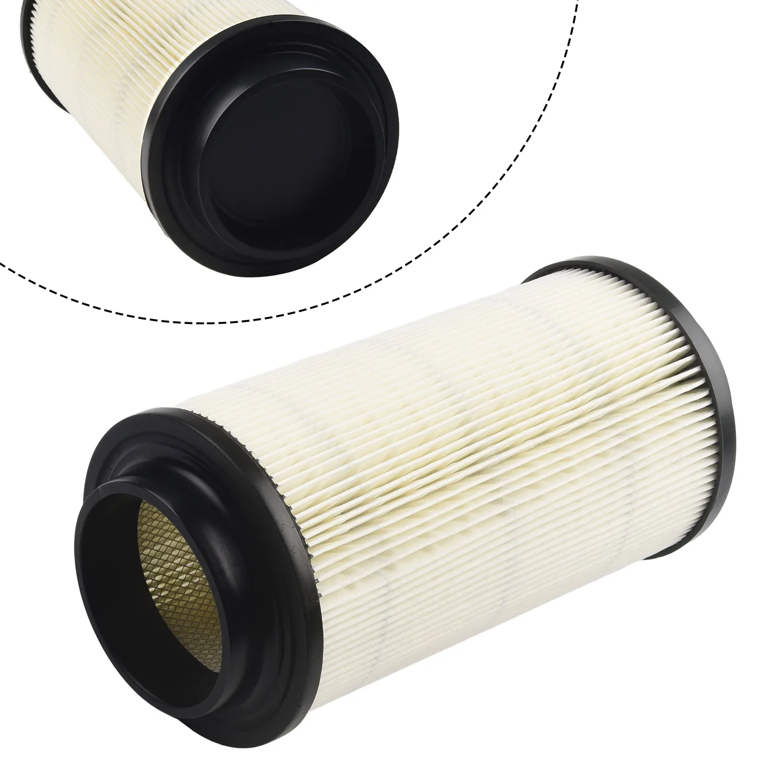 1x Air Filter Cleaner 7080595 7082101 White ABS Filter Paper For Polaris-Sportsman 335,400,500,550,570,850 XP X2 5811633 2530009