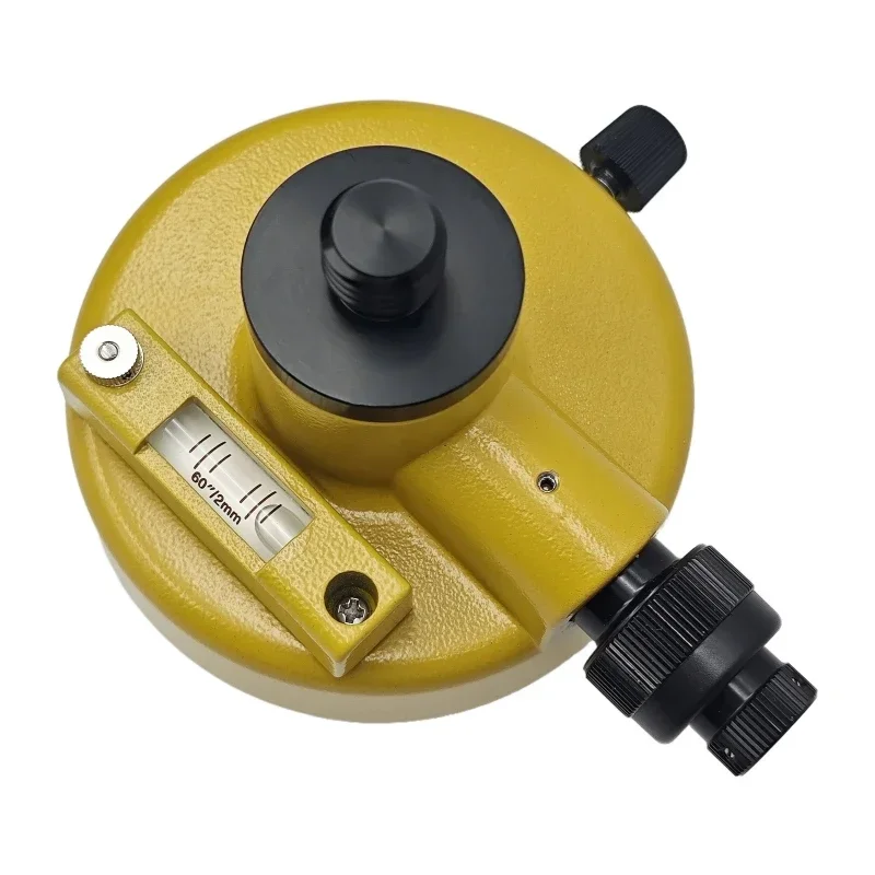 Yellow Rotating Adapter For Prisms GPS Surveying With Optical Plummet 5/8