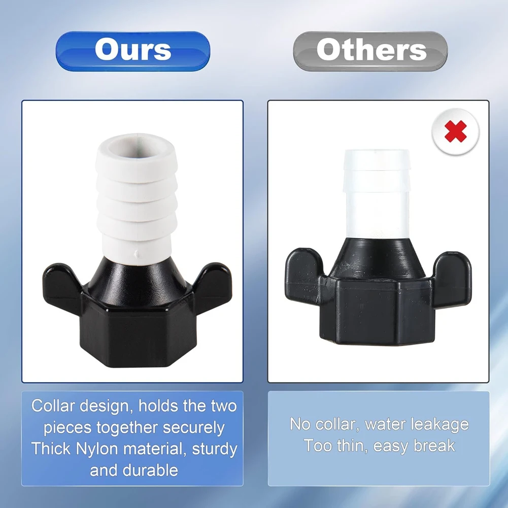 

Изысканный прямой поворотный адаптер 1/2 дюйма X14 NPT X1/2 дюйма с зазубринами, фитинги для водяного насоса RV с резьбовой уплотнительной лентой, для водяного насоса
