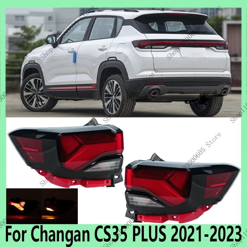 

Auto Parts Bumper Light Assembly Turn Signal Brake Warning Light Rear Headlight For Changan CS35 PLUS 2021 2022 2023