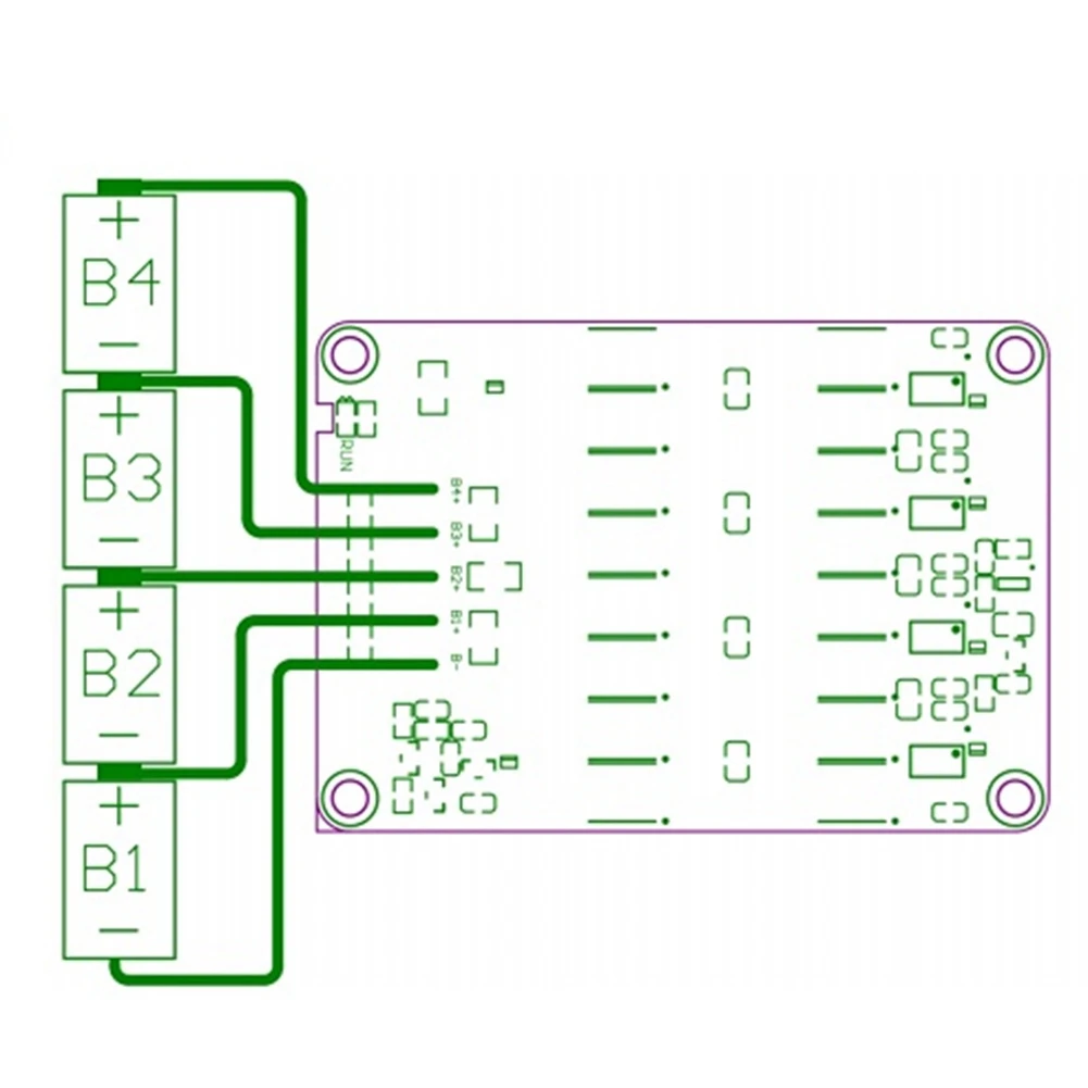 

5A 3S 4S Active Equalizer Balancer Lifepo4/Lipo/Lto Battery Energy Capacitor