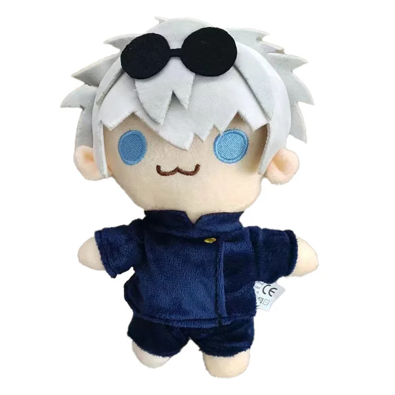 22cm New Jujutsu Kaisen hand puppet plush toy Toys Cute Soft Stuffed Gojo And Geto Pillow Dolls For Kid Birthday Christmas Gift