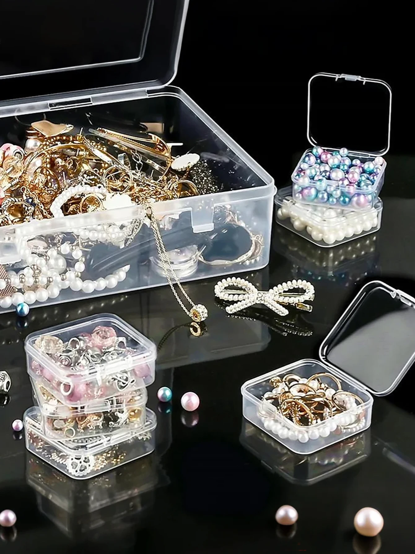 Cajas transparentes para accesorios de gato y perro - imagen 3