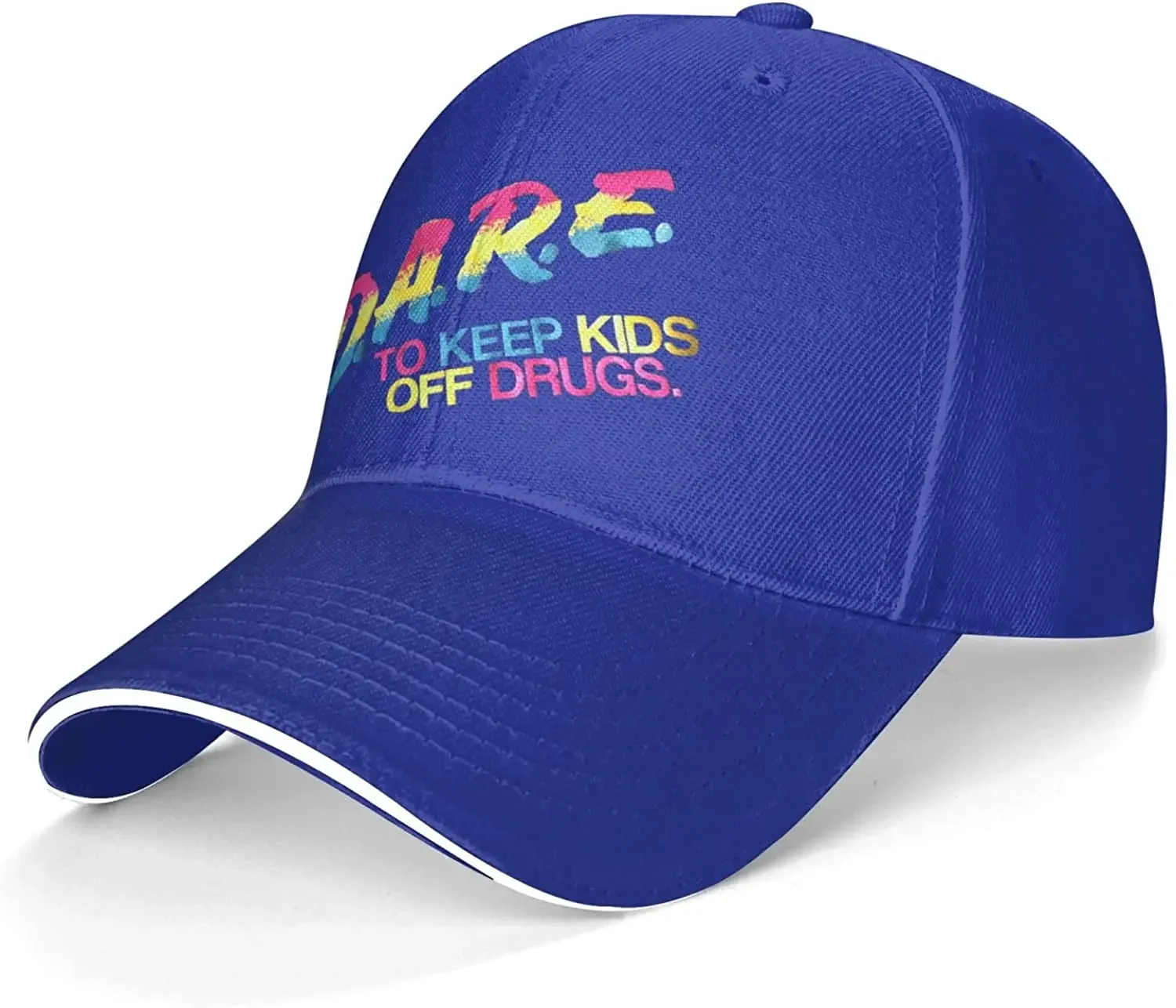 Dare to Keep Kids Off Drugs Fashion Cool Dad Hat Baseball Cap Adjustable Polo Trucker Unisex Style Headwear