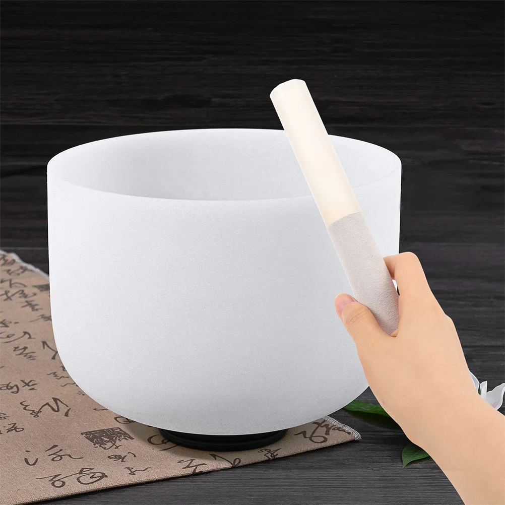 

2Pcs Crystal Singing Bowl Mallet Acrylic Rods for Sound Therapy Meditation Musical Instruments Versatile Tool Striker
