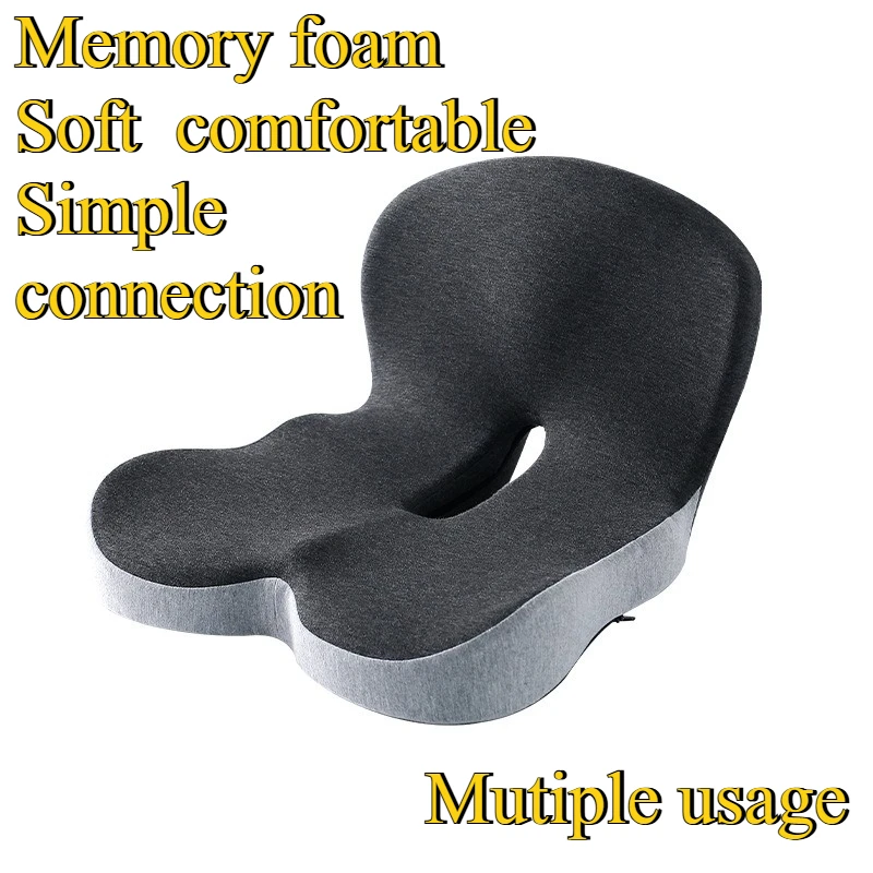 

Cushion Chair Student Office Car Protecting Waist Memory Foam Integrated Seat Soft Comfortable Simple Fashion Human Easy-using