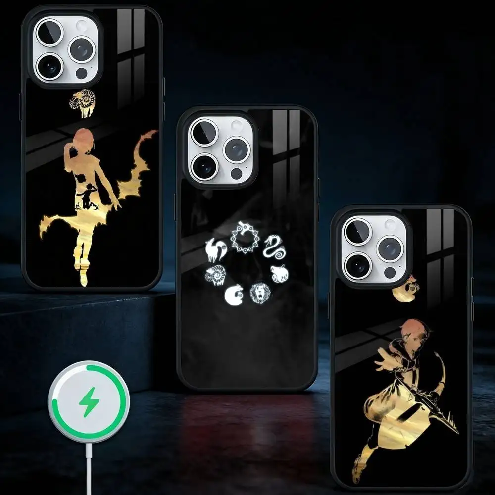 

The S-Seven D-Deadly Sins Phone Case For iPhone17,16,15,14,13 Plus,Pro Max Magnetic For Magsafe Wireless Charging
