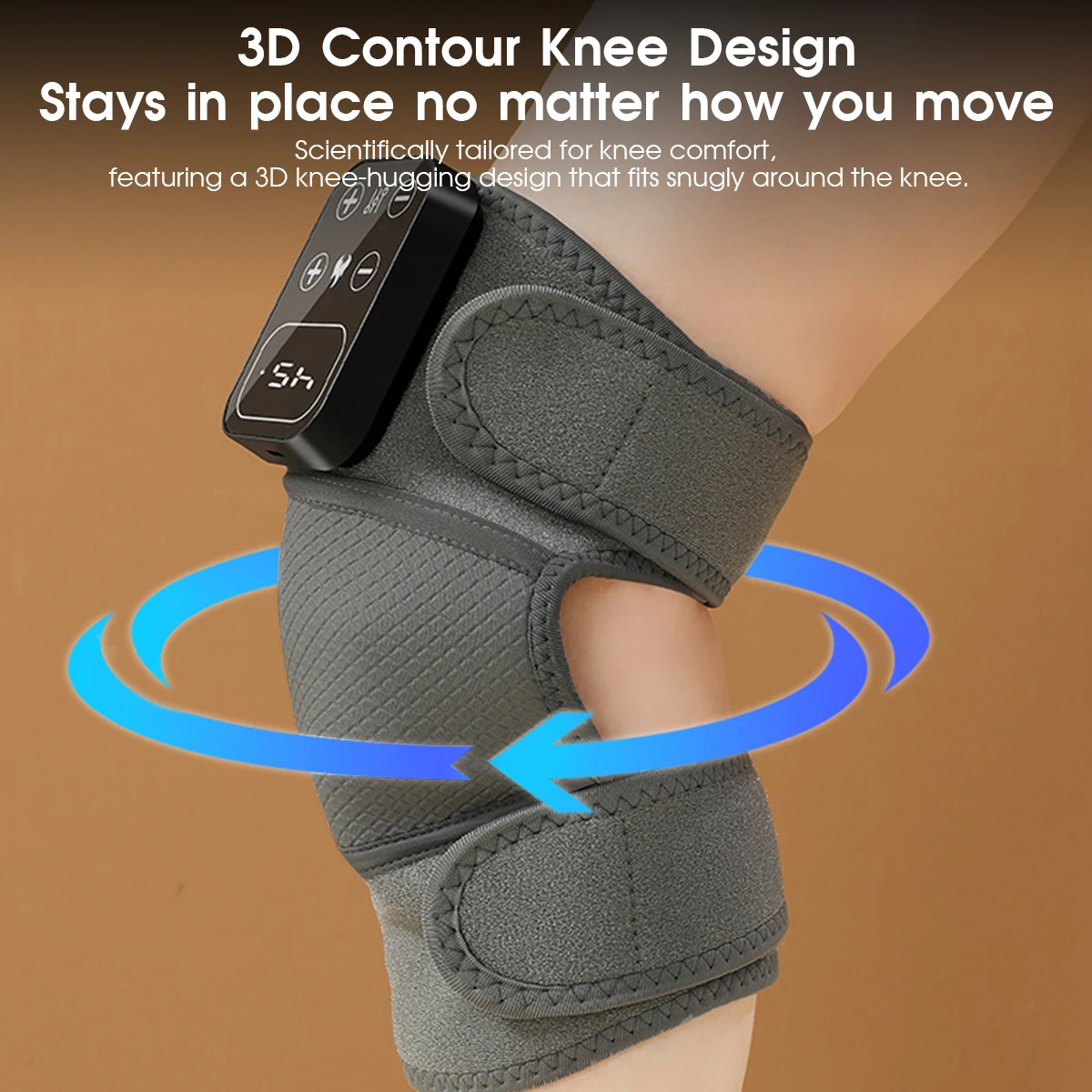 التدفئة الكهربائية جهاز تدليك الركبة الاهتزاز منصات الركبة للكتف الكوع المشترك الدافئة تدليك الحرارية الركبة وسادة الدورة الدموية