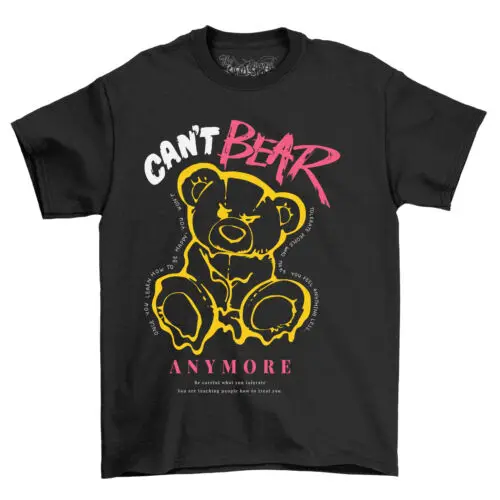 Bearstreet1-13 Fun and Furry T-Shirt - Unbearably Cute Design for All! 100% Cott