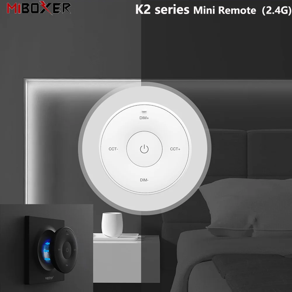 Miboxer Wifi + kontroler Led 2.4G 2w1 5w1 wyjście maks. 30A kolokacja 2.4G pilot DW/CCT/RGB/RGBW/RGBCCT taśma Led Alexa Google