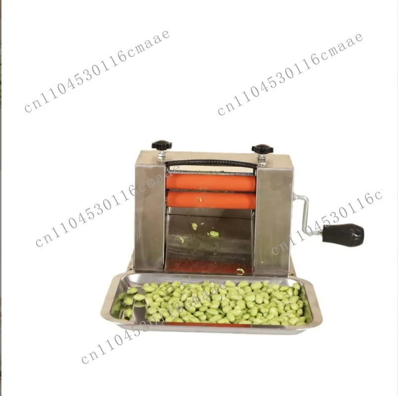 Hand crank edamame shelling machine Small peeling sheller Restaurant commercial kitchen Efficient edamame shelling machine