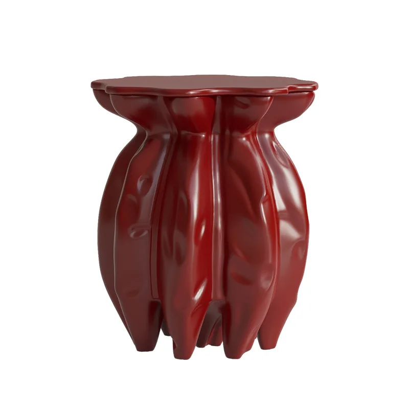 Yjq modern creative balcony side table simple sofa coffee small coffee table storage special-shaped living room corner table
