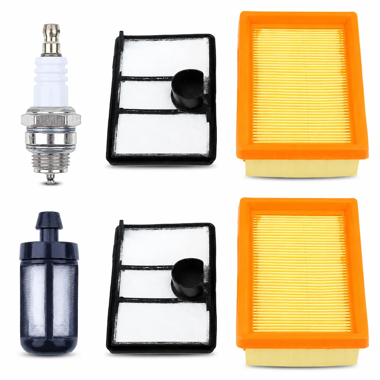 4224 141 0300 Air Filter with Pre-Filter Set Replacement for Stihl TS700 TS800 Cutquik Cut-Off Saw 2PCS Kit Parts 4224 140 1801