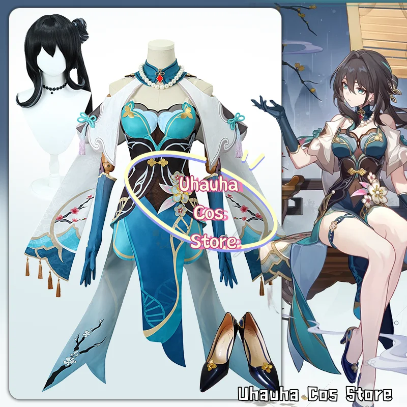 

Игра Honkai Star Rail Ruan Mei Косплей Костюм Парик Обувь Аксессуары Женский Comic-con Ролевая Игра Наряд Хэллоуин Карнавал