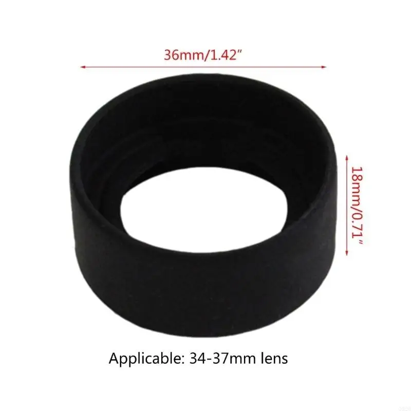 G92C 33/36mm diameter pelindung penutup eyepiece karet untuk teleskop mikroskop stereo biologis binokular