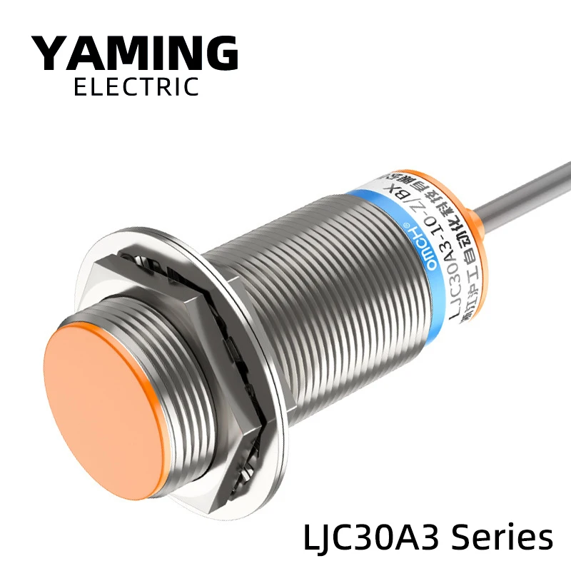 

Inductive Metal Proximity Switch M30 Sensor DC Three Line PNP/NPN Normally Open LJ30A3-10-Z/BY Detecting Distance 10mm