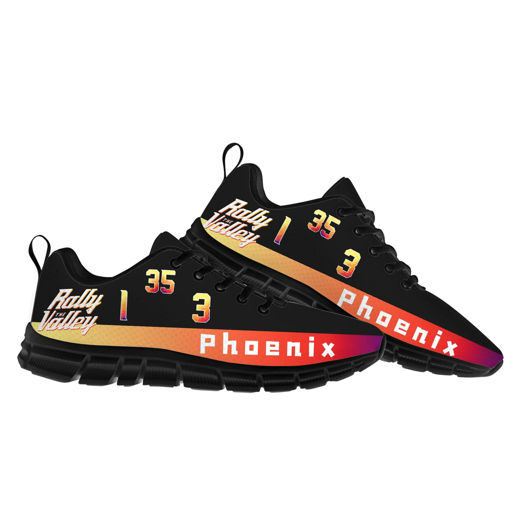 Phoenix Number 35 3 1 Rally the Valley Sports Shoes Mens Womens Teenager Children Sneakers Parent Child Sneaker Customize Shoe