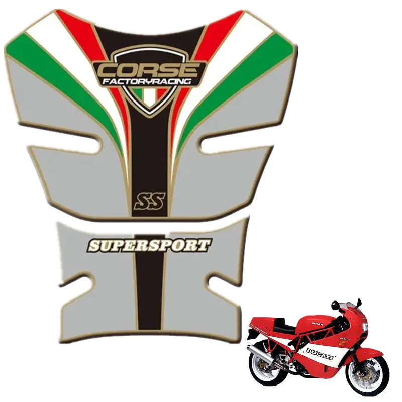 

Для Ducati SS Supersport 1989 - 1998 защитная накладка на бак мотоцикла 3D наклейка-2