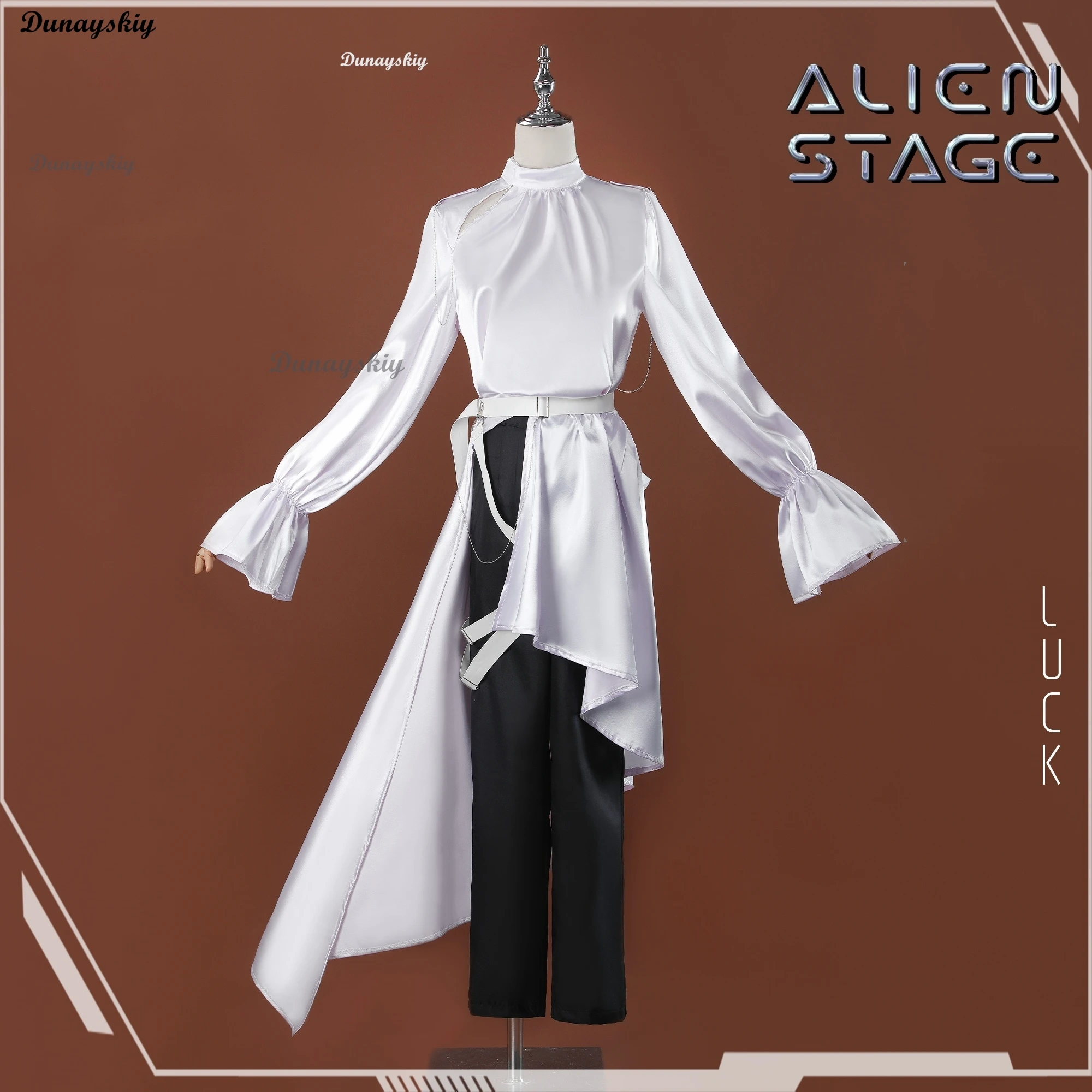 Alien Stage Luka Cosplay Costume Nail Wig Fancy Party Clothing Tailing Suit Halloween Carnival  Occupy My Heart Customized