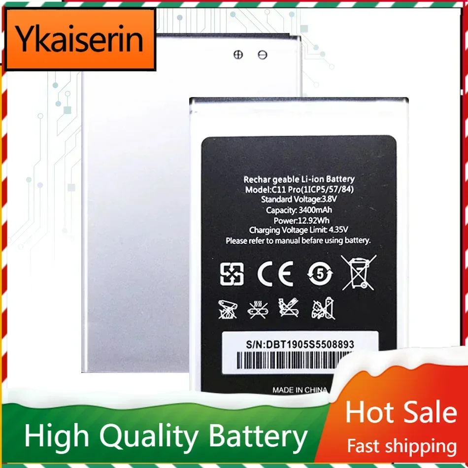 

Сменный аккумулятор емкостью 3400 мАч для мобильных телефонов Oukitel C11 Pro Bateria + трек БЕЗ гарантии