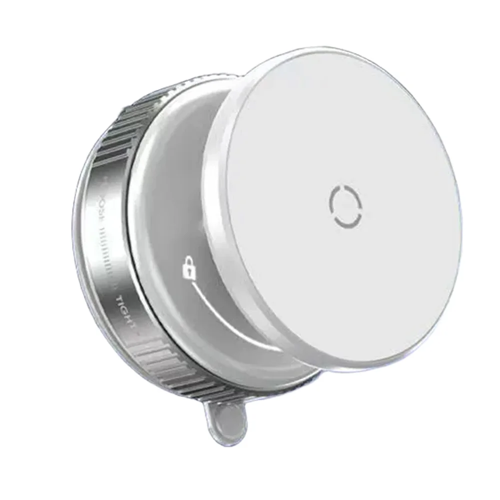 Magnetic Vacuum Phone Holder For Car: 360° Rotation & Secure Suction Design Mobile Phone Holders Stands Mobile Phone Accessories