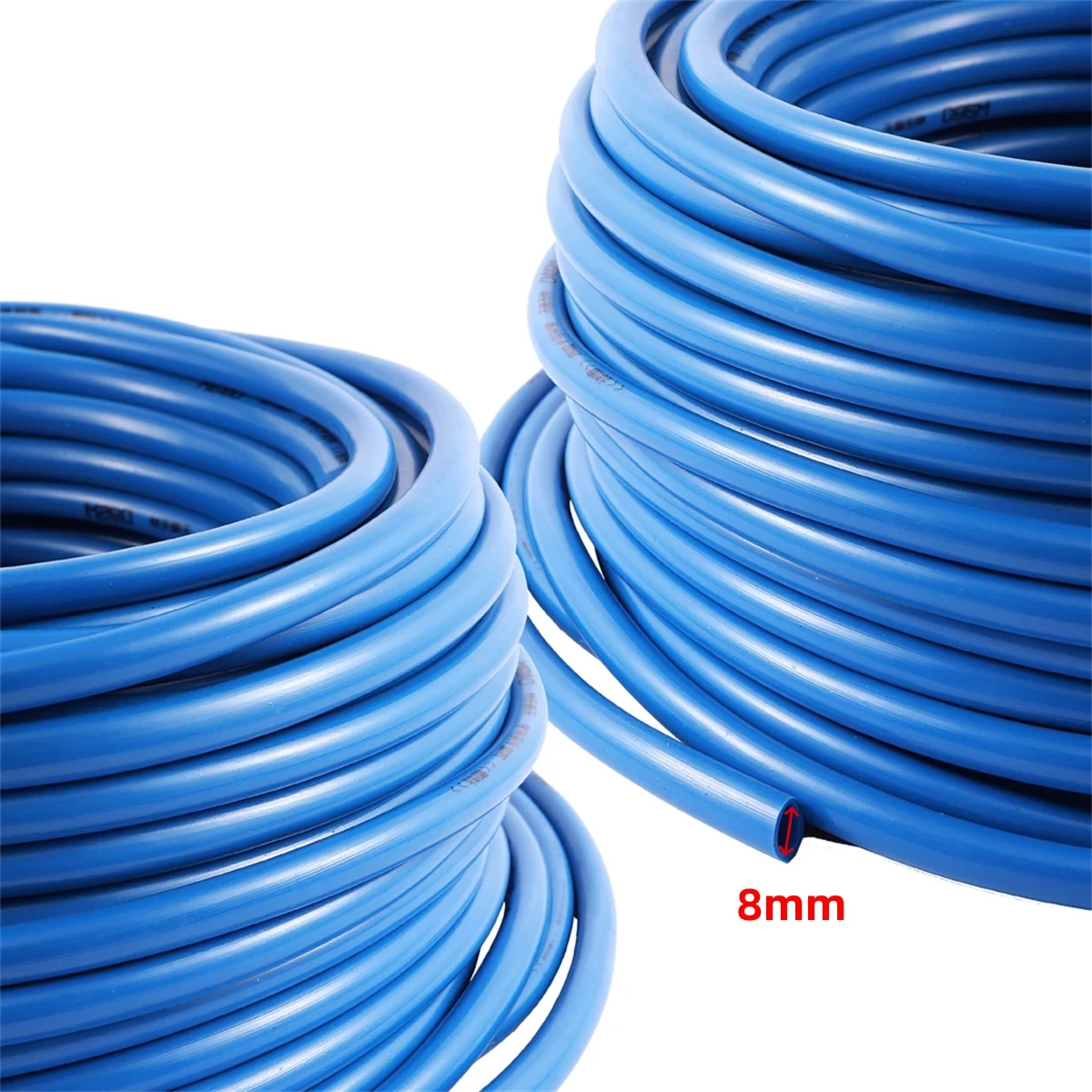 1m Blue Breeding Rubber Water Hose 8mm Anti-Freezing Automatic Rabbit Chicken Pigeon Quail Water Dispenser Pipe Drinking Tool