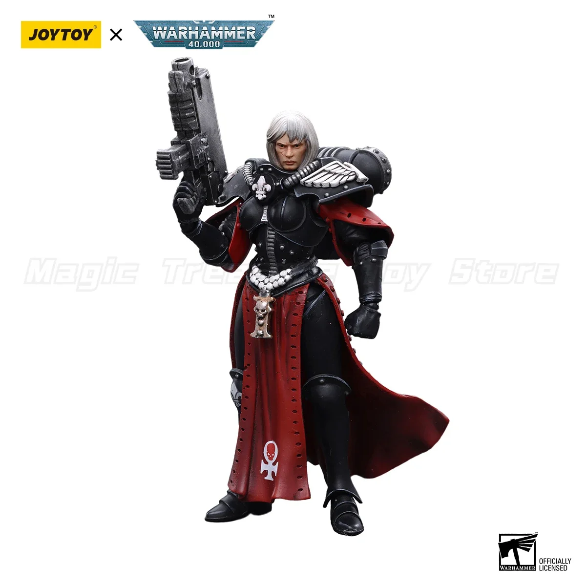 【MT】JOYTOY Warhammer 40K Adepta Sororitas Imagifier Sister Saelon Noyalle Superior Kassia Jurel 1/18 لعبة شخصيات الحركة