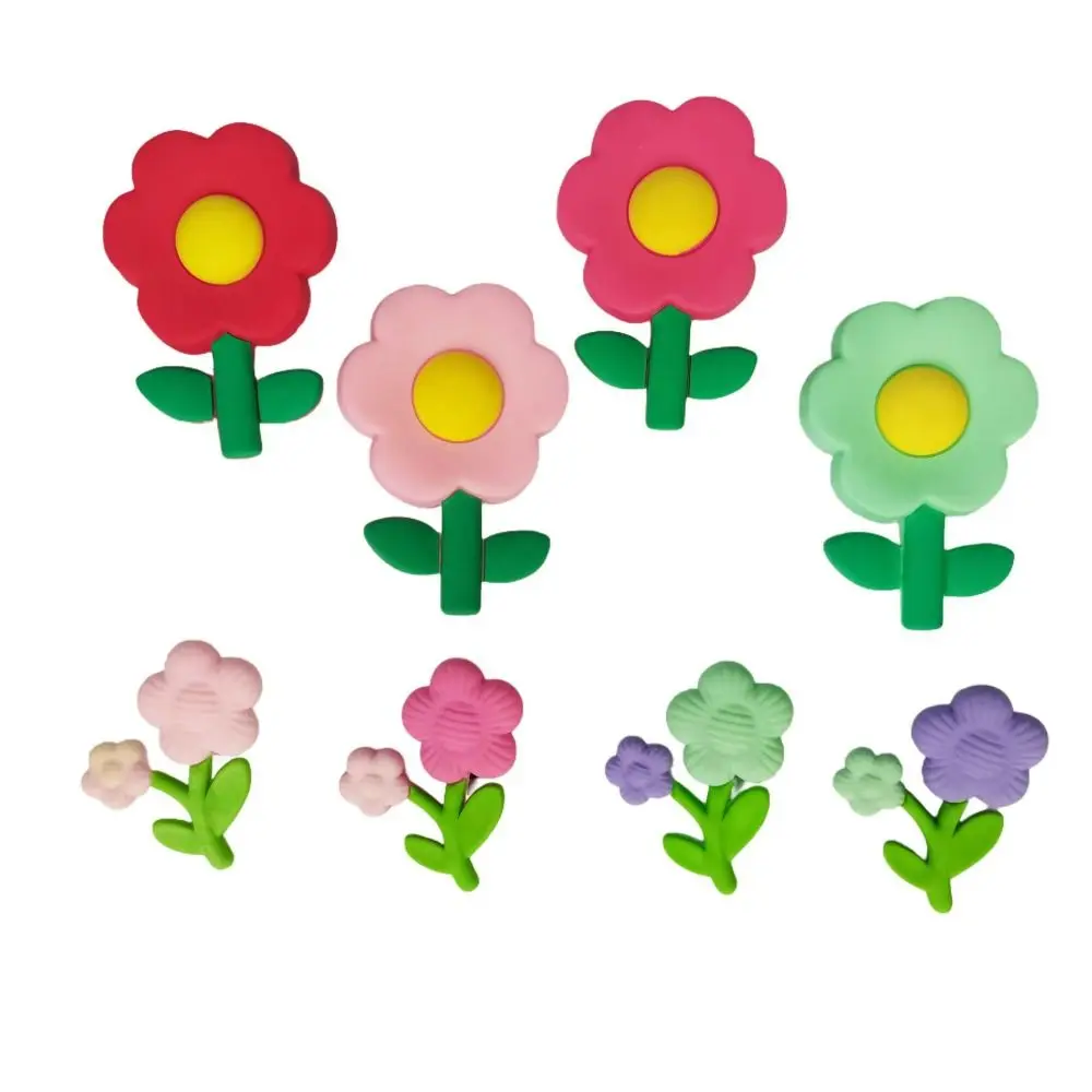 

8PCS Flowers Charms for Bogg Bag Accessories DIY Beach Bag Accessories Charms