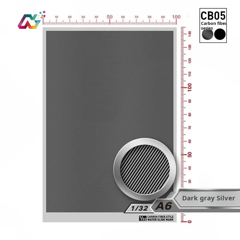 Hobby Mio Koolstofvezel Waterglijbaan Decal Hoge Precisie Twill Textuur voor 1/12 1/24 1/32 Schaal Model Auto Motor Modificatie