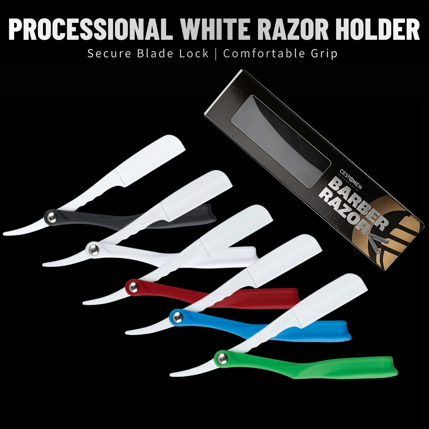 NEW Folding Shaving Razor Professional Men Manual Beard Shaver Replaceable Blade Hairdressing Styling Hair Removal Razor Holder