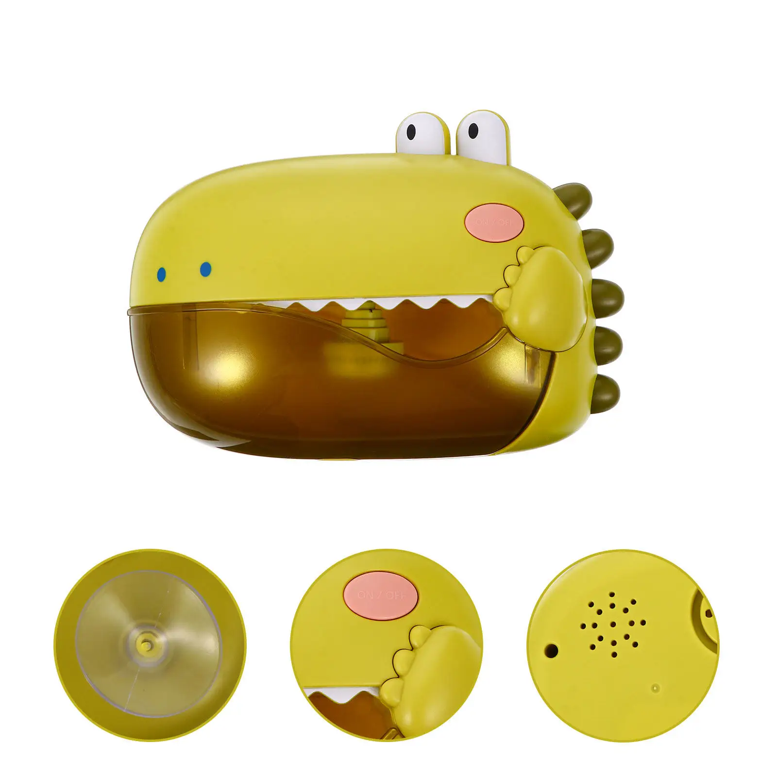electric-bubble-machine-dinosaur-shape-baby-shower-bathing-blower-360-polished-tough-wear-resistant-no-special-bubble-water