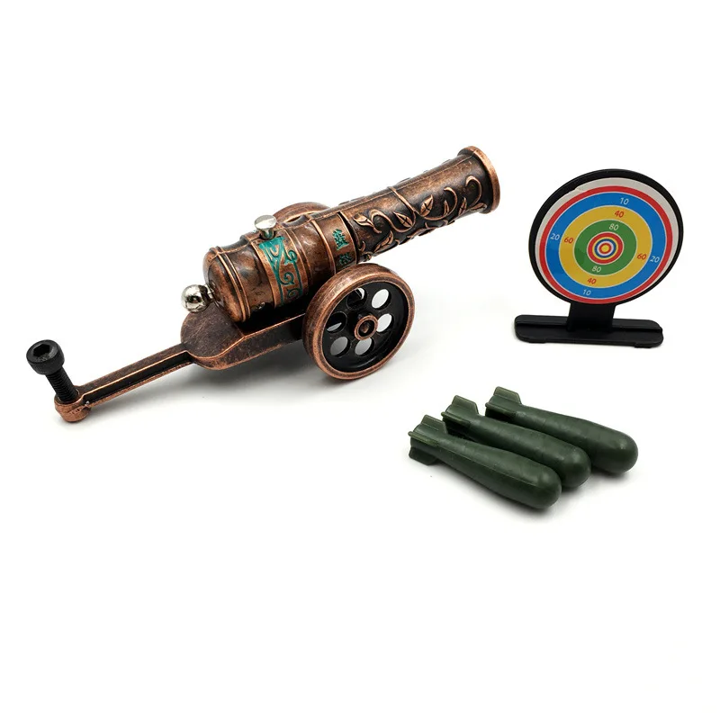 군사 무기 미니 모르타르 발사기 장난감, 마운틴 캐논 애니메이션 로고 소품, 어린이 장난감 선물, 기념품, 장식품, 블리스터 박스 패키지