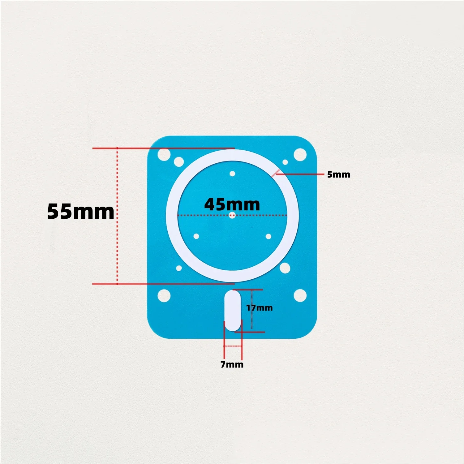 1/2/3 Genuine Magnet For Magsafe Wireless Charger For iphone/Samsung/XioaMi/HuaWei Universal Mobile Phone Case Magnetic Ring