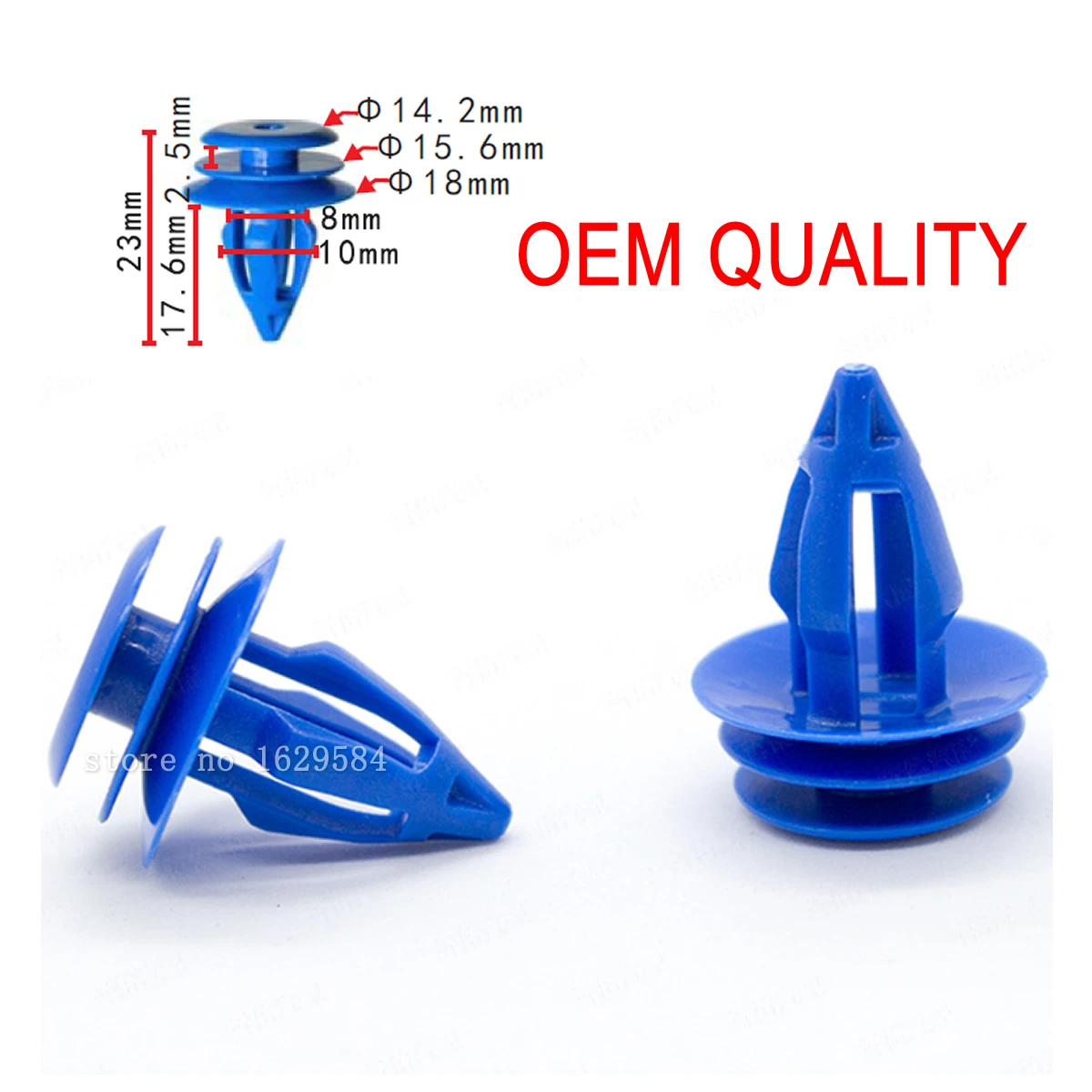 20/100x OEM for Tesla Model S Lower b pillar interior trim panel lining blue fastener clips 1014969-00-A 101496900A Landrover