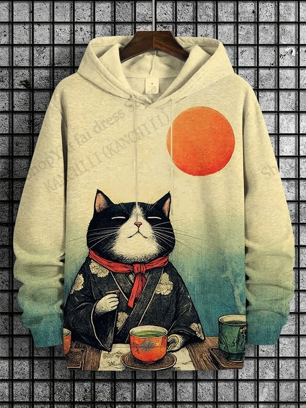 面白い恐竜猫兵士 3d プリントパーカー男性女性ファッション特大パーカートレーナー動物コート女性スウェット紳士服